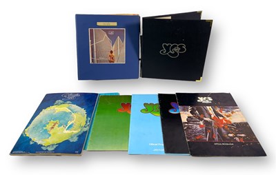 Lot 561 - YES INTEREST - CHRIS SQUIRE OWNED YES TOUR PROGRAMMES AND ITINERARY.