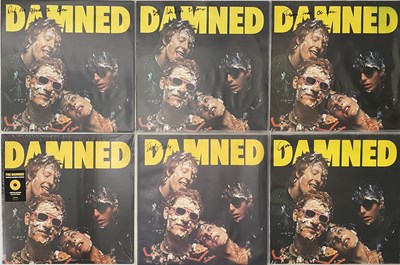 Lot 96 - THE DAMNED - DAMNED DAMNED DAMNED - OFFICIAL COLOURED VINYL / PICTURE DISCS - LP PACK
