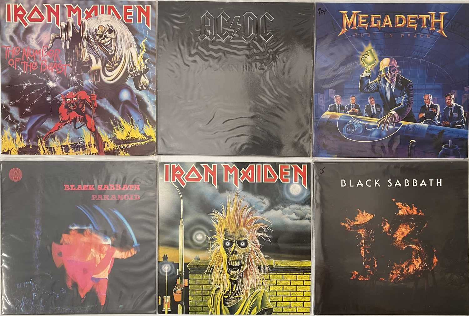 Lot 48 - HEAVY ROCK & METAL - LP COLLECTION