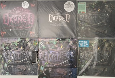 Lot 1156 - THE DAMNED - THE BLACK ALBUM - COLOURED VINYL - LP / BOX SET PACK