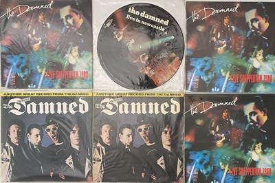 Lot 104 - THE DAMNED - BEST OF / LIVE - LP PACK