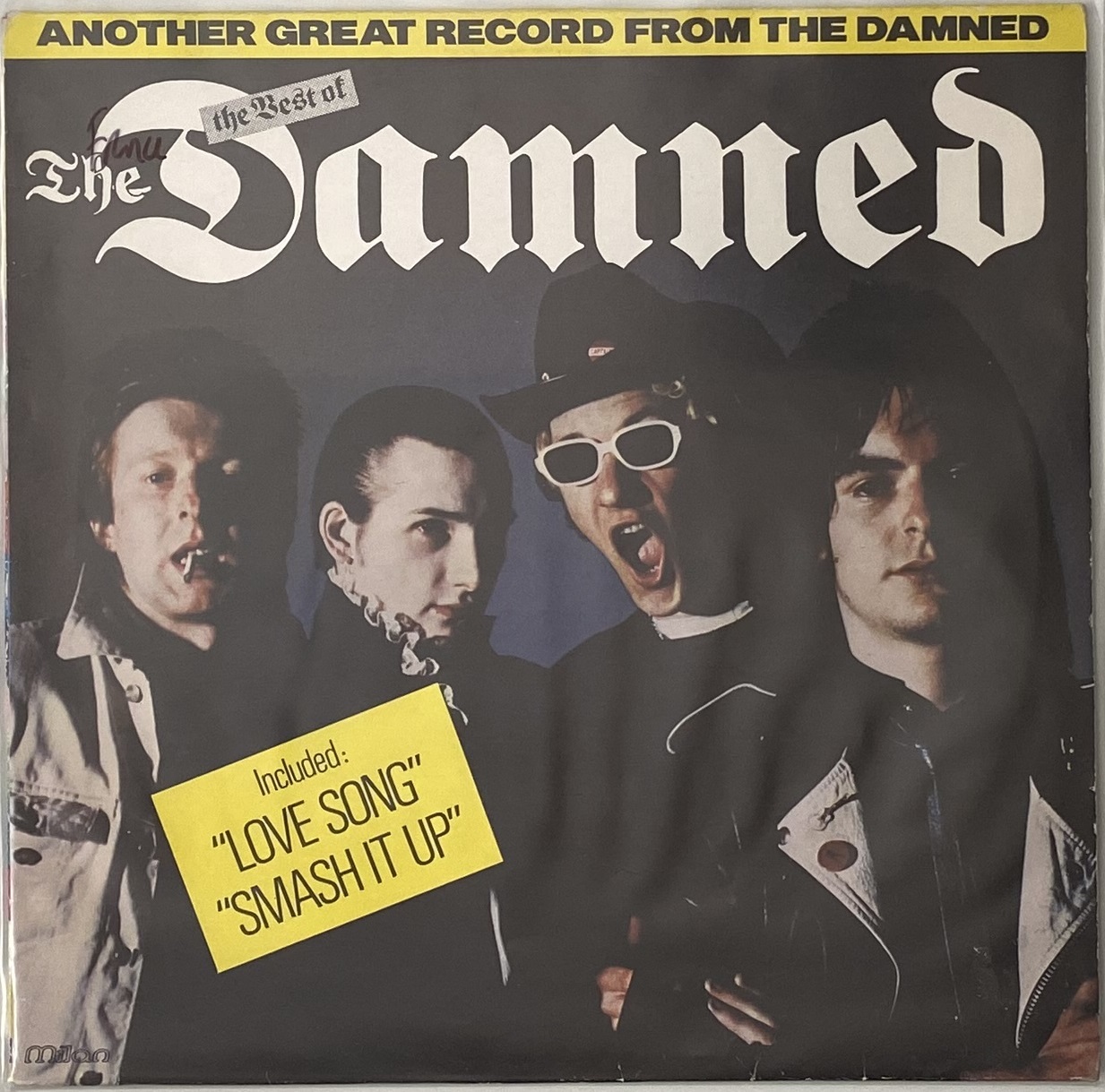 Lot 104 - THE DAMNED - BEST OF / LIVE - LP PACK