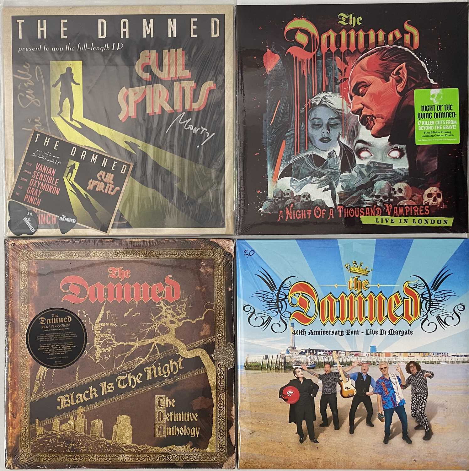 Lot 1155 - THE DAMNED - LP PACK