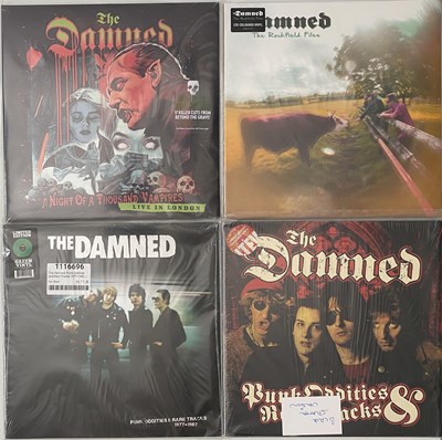 Lot 112 - THE DAMNED - LP COLLECTION