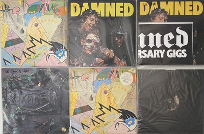 Lot 113 - THE DAMNED - UK PRESSINGS - 1977-1990 - LP ARCHIVE