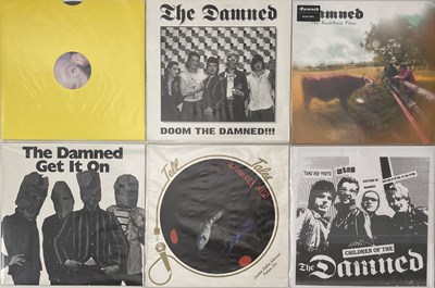 Lot 114 - THE DAMNED - PRIVATE PRESSINGS - LP PACK