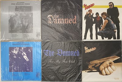 Lot 115 - THE DAMNED - PRIVATE PRESSINGS - LP PACK