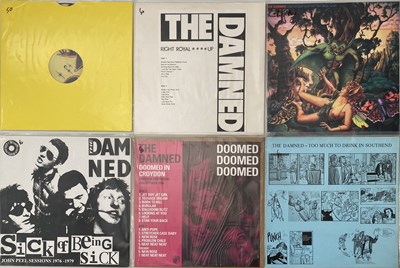 Lot 116 - THE DAMNED - PRIVATE PRESSINGS - LP PACK