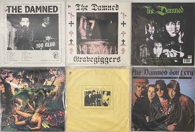 Lot 117 - THE DAMNED - PRIVATE PRESSINGS - LP PACK