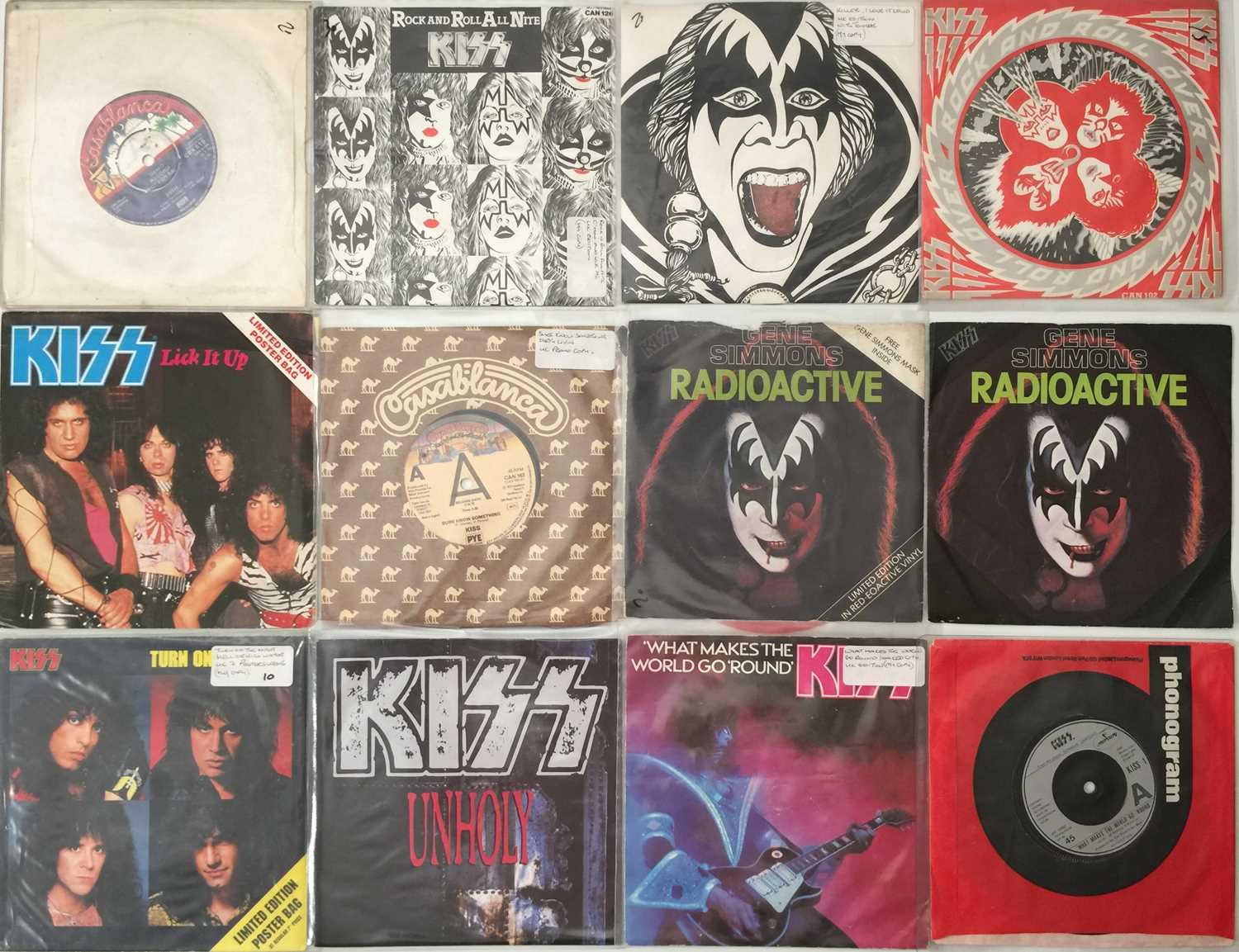 Lot 138 - KISS - UK 7