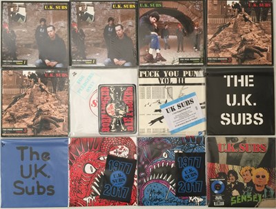 Lot 125 - UK SUBS - EP / 7" PACK