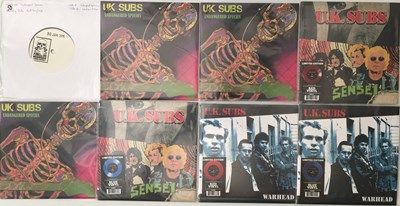 Lot 126 - UK SUBS - 7" PACK