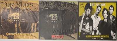 Lot 128 - UK SUBS - 2007 RELEASES - LP PACK