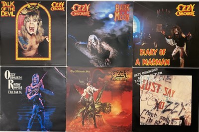 Lot 150 - OZZY/ BLACK SABBATH - LP/ 12" PACK