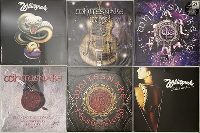 Lot 152 - WHITESNAKE - MODERN/ REISSUE LP COLLECTION