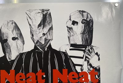 Lot 160 - THE DAMNED - NEAT NEAT NEAT ORIGINAL PROMOTIONAL POSTER.