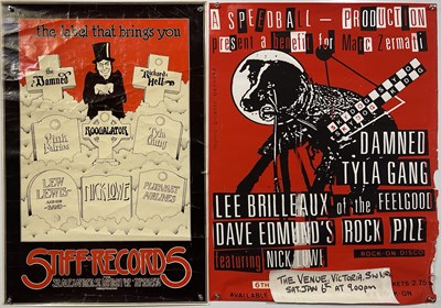 Lot 161 - THE DAMNED - 1970S POSTERS.