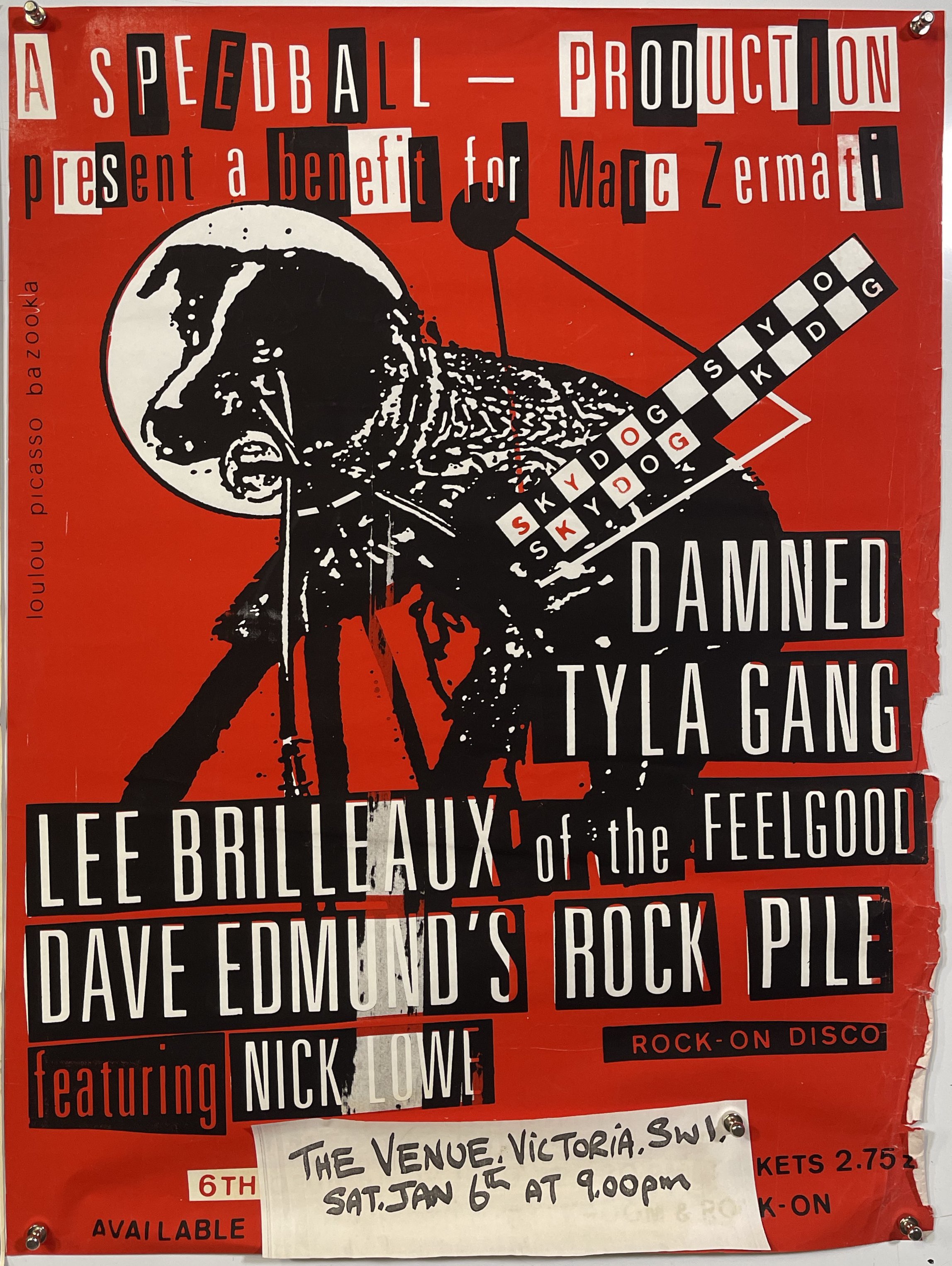 Lot 161 - THE DAMNED - 1970S POSTERS.