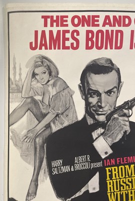 Lot 76 - JAMES BOND - FROM RUSSIA WITH LOVE (1963) DOUBLE CROWN POSTER.