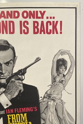 Lot 76 - JAMES BOND - FROM RUSSIA WITH LOVE (1963) DOUBLE CROWN POSTER.