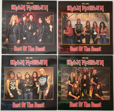 Lot 158 - IRON MAIDEN - BEST OF THE BEAST LP BOX SET (EMDX 1097)