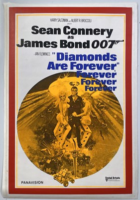 Lot 186 - JAMES BOND - DIAMONDS ARE FOREVER (1971) - UK DOUBLE CROWN POSTER.