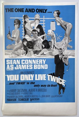 Lot 120 - JAMES BOND - YOU ONLY LIVE TWICE (1967) -  UK DOUBLE CROWN POSTER.