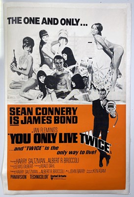 Lot 138 - JAMES BOND - YOU ONLY LIVE TWICE (1967) UK DOUBLE CROWN POSTER.