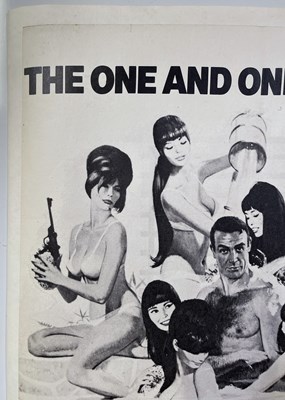 Lot 138 - JAMES BOND - YOU ONLY LIVE TWICE (1967) UK DOUBLE CROWN POSTER.