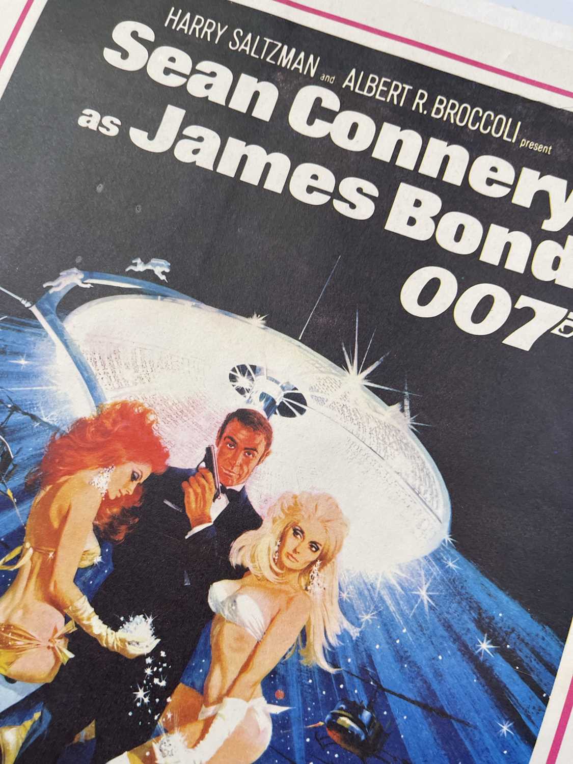 Lot 182 JAMES BOND DIAMONDS ARE FOREVER 1971 Lot 182 james bond diamonds are forever 1971