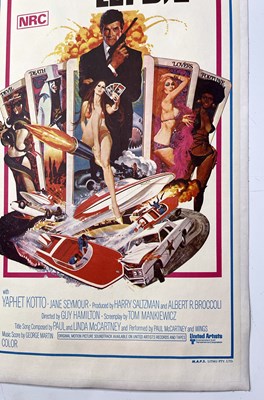 Lot 194 - JAMES BOND - LIVE AND LET DIE (1973) ORIGINAL AUSTRALIAN DAYBILL POSTER.