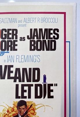 Lot 194 - JAMES BOND - LIVE AND LET DIE (1973) ORIGINAL AUSTRALIAN DAYBILL POSTER.