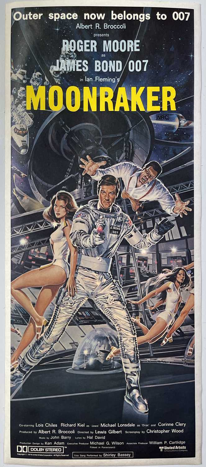 Lot 241 - JAMES BOND - MOONRAKER (1979) ORIGINAL AUSTRALIAN DAYBILL POSTER.