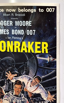 Lot 241 - JAMES BOND - MOONRAKER (1979) ORIGINAL AUSTRALIAN DAYBILL POSTER.