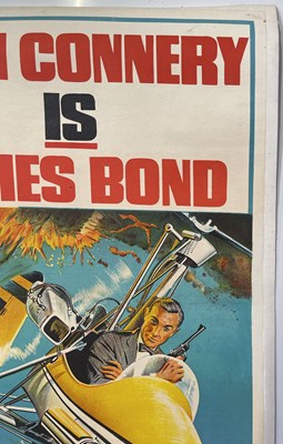 Lot 136 - JAMES BOND - YOU ONLY LIVE TWICE (1967) ORIGINAL AUSTRALIAN DAYBILL POSTER.