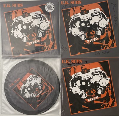 Lot 130 - UK SUBS - ZIEZO - COLLECTORS PACK