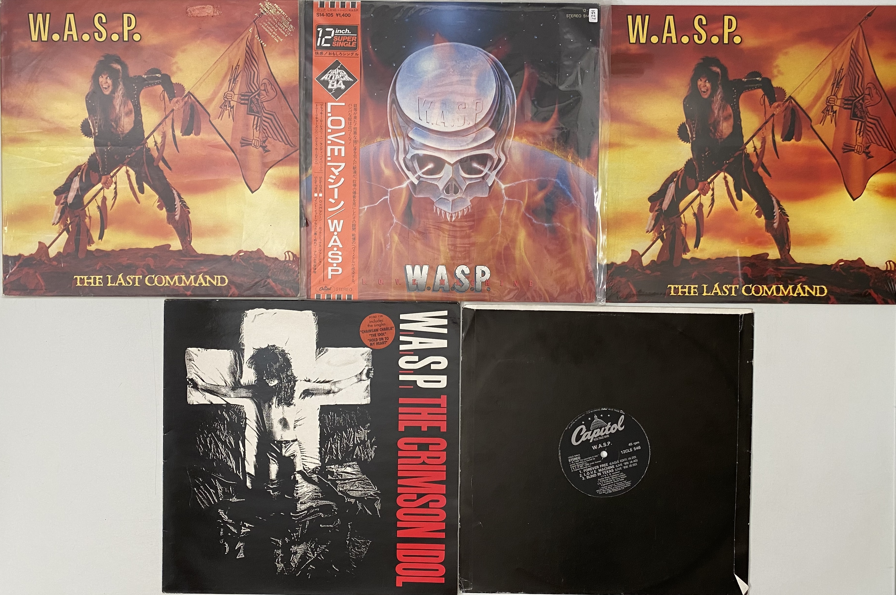 Lot 162 - WASP - LP/ 12