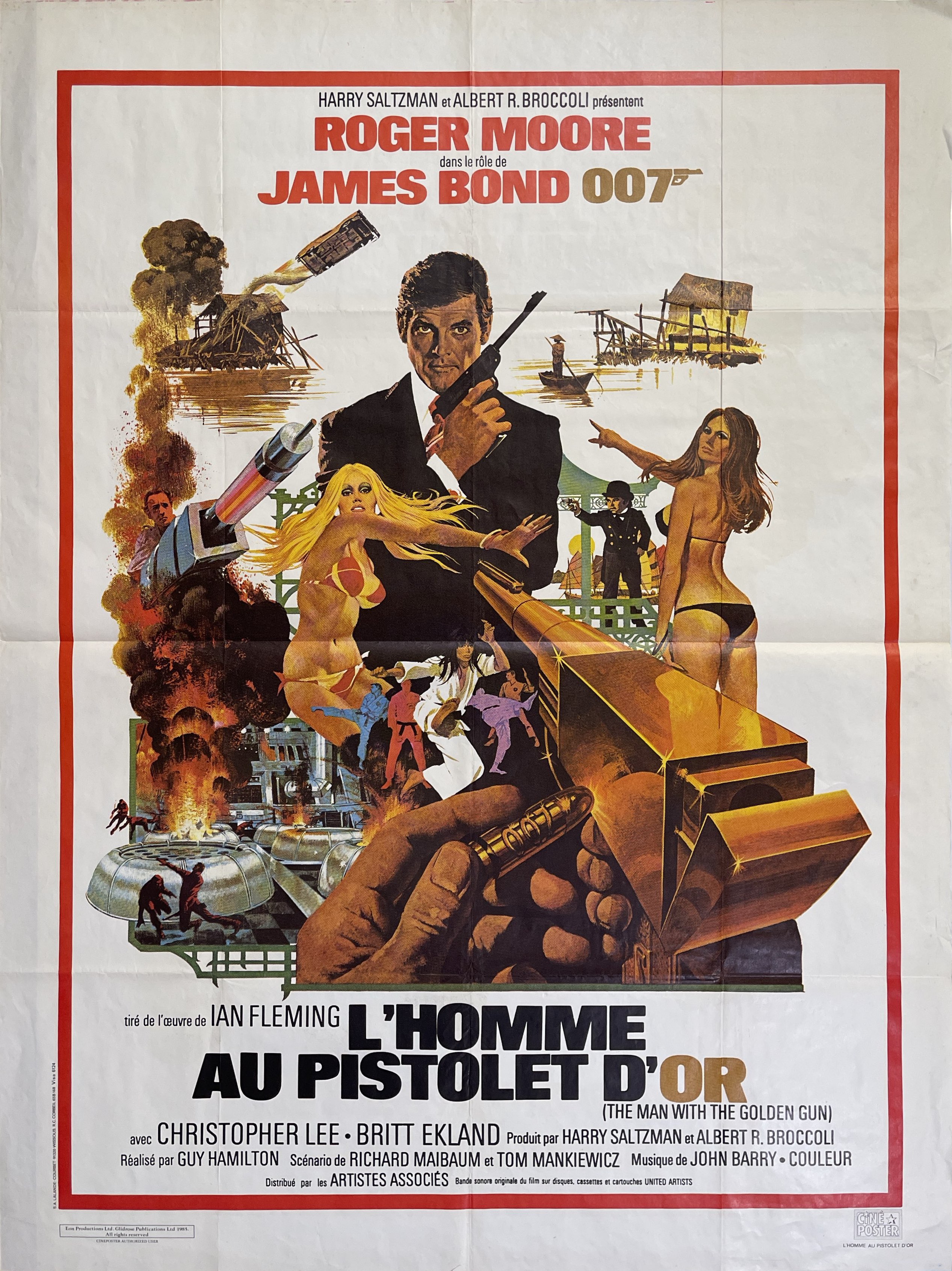 File:man James Lot 205 - JAMES BOND - THE MAN WITH THE GOLDEN GUN