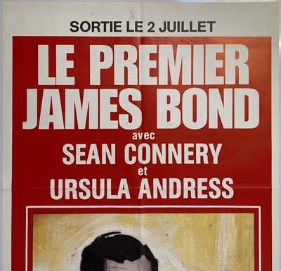 Lot 61 - JAMES BOND - DR NO (1962) - FRENCH FILM POSTER.