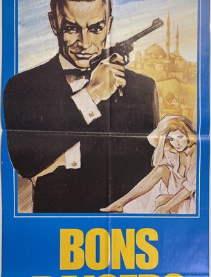 Lot 77 - JAMES BOND - FROM RUSSIA WITH LOVE (1963) - FRENCH FILM POSTER.