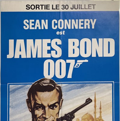 Lot 77 - JAMES BOND - FROM RUSSIA WITH LOVE (1963) - FRENCH FILM POSTER.
