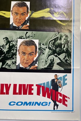 Lot 123 - JAMES BOND - YOU ONLY LIVE TWICE (1967) US TEASER ONE SHEET POSTER.