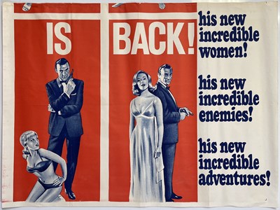 Lot 79 - JAMES BOND - FROM RUSSIA WITH LOVE (1963) AUSTRALIAN THREE-SHEET POSTER.