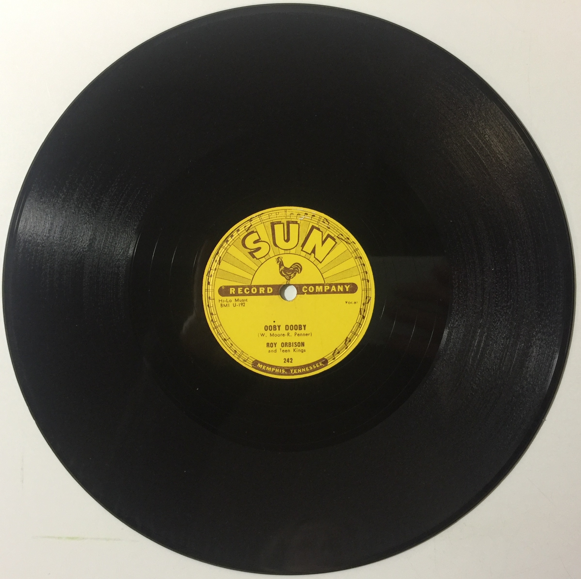 Lot 2 - Roy Orbison - Ooby Dooby 78 (SUN 242)