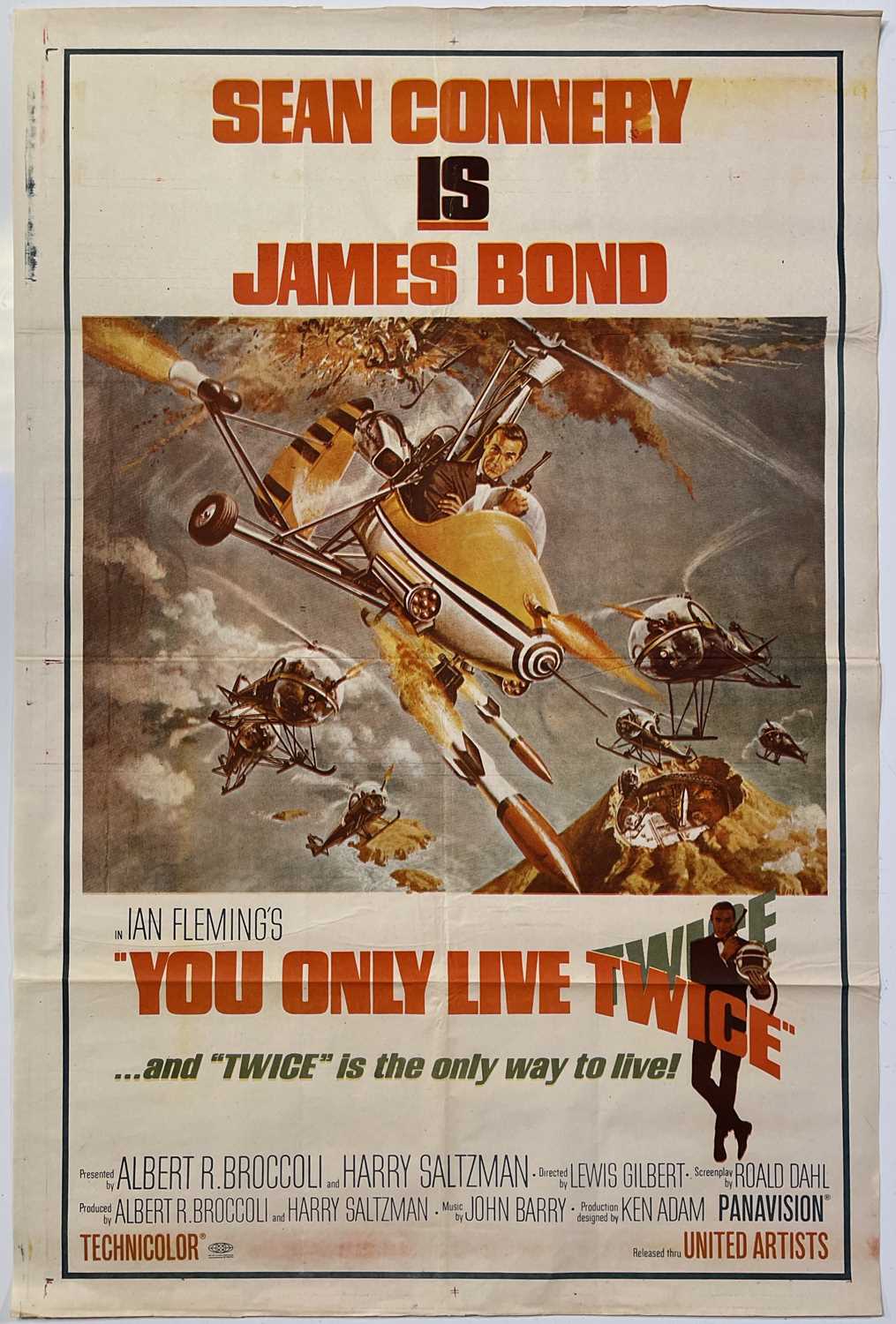 Lot 139 - JAMES BOND - YOU ONLY LIVE TWICE (1967)