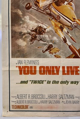 Lot 139 - JAMES BOND  - YOU ONLY LIVE TWICE (1967) POSTER.