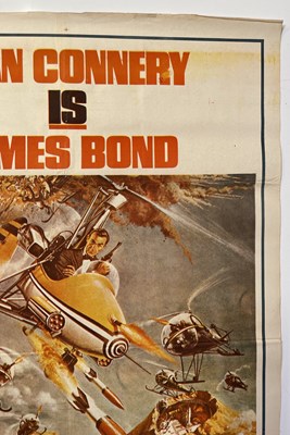 Lot 139 - JAMES BOND  - YOU ONLY LIVE TWICE (1967) POSTER.