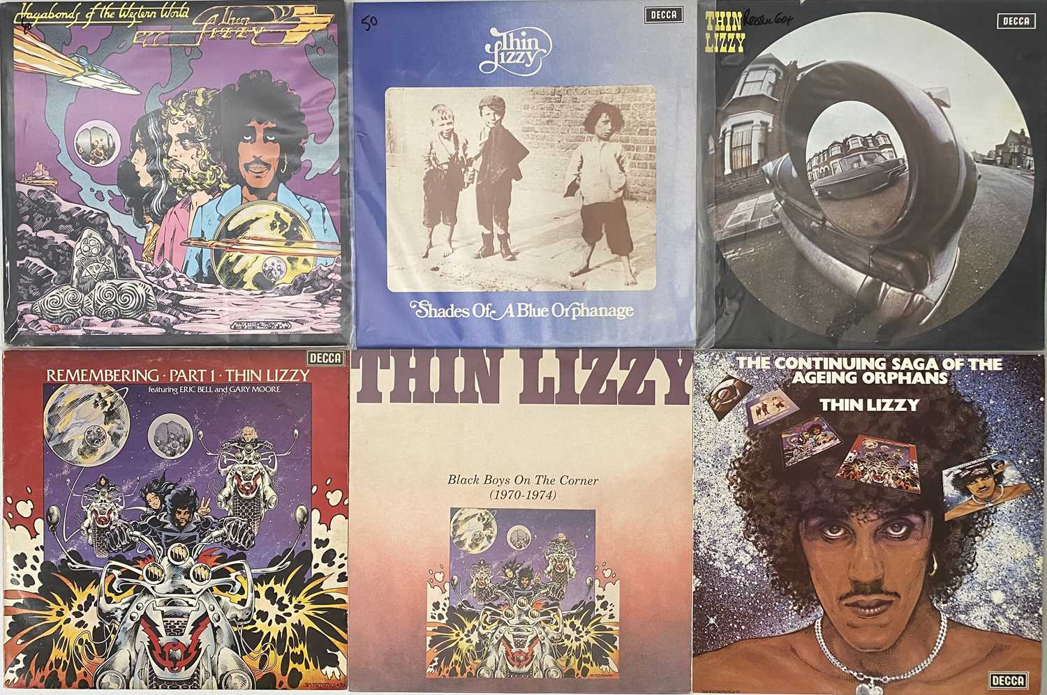 Lot 166 - THIN LIZZY - LP/ 12" COLLECTION