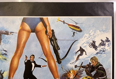 Lot 263 - JAMES BOND - FOR YOUR EYES ONLY (1981) UK QUAD POSTER.