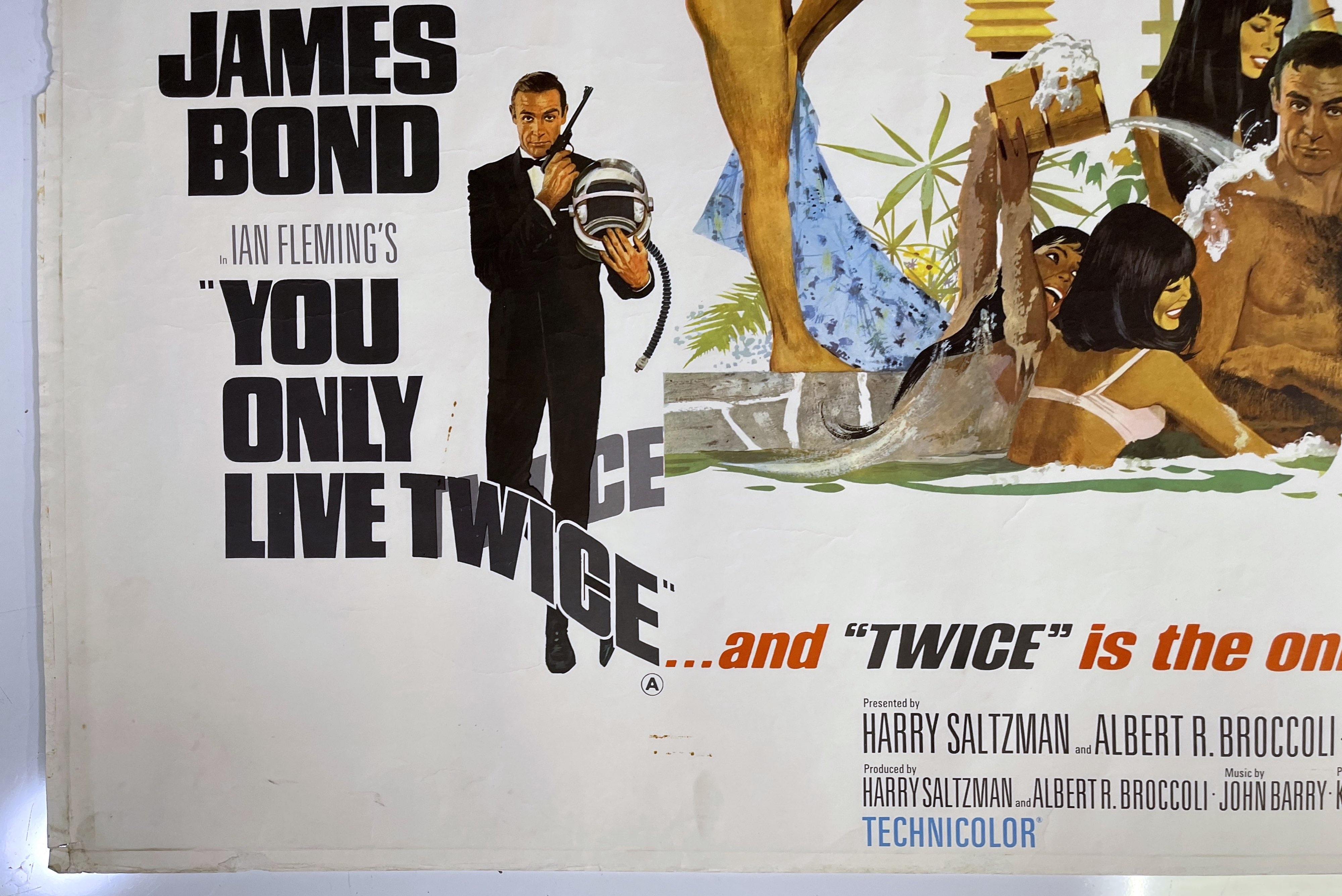 Lot 125 - JAMES BOND - YOU ONLY LIVE TWICE (1967) UK